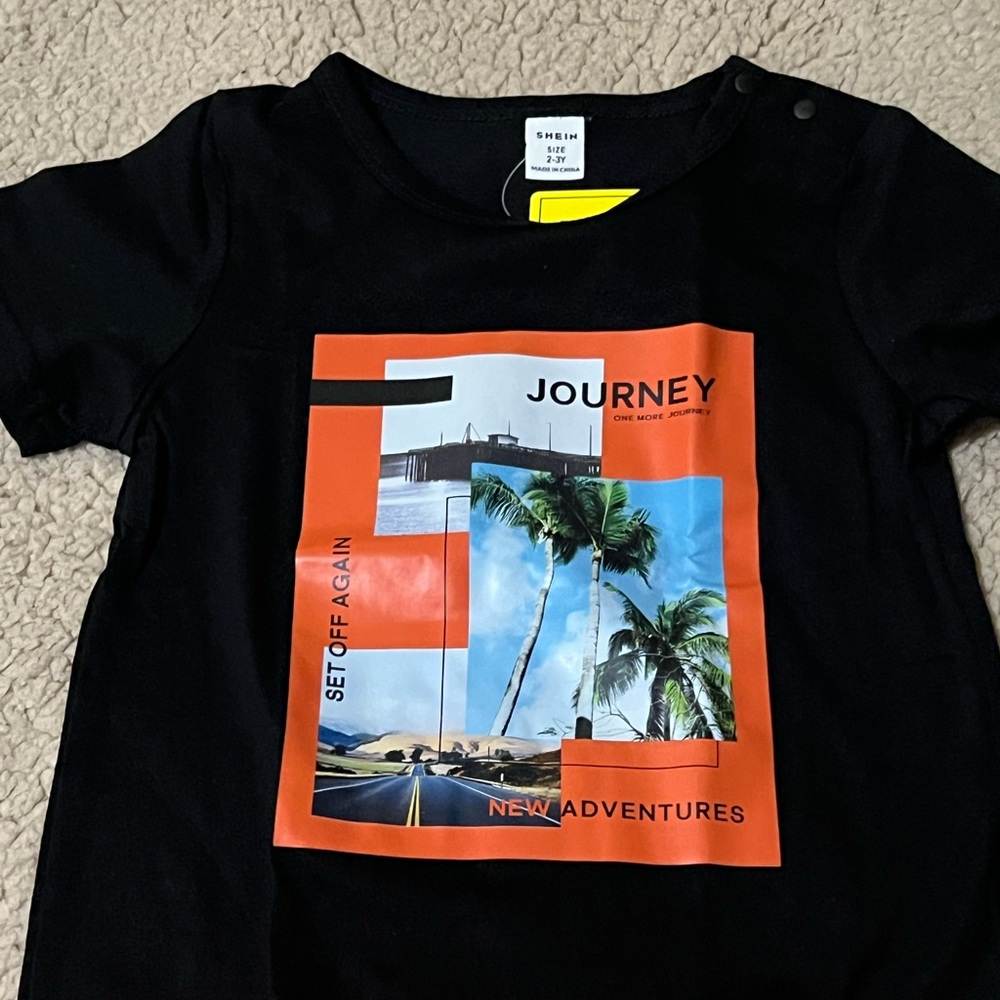 🖤 New Journey Graphic Tee And Drawstring Short Set🖤 - Picture 4 of 7